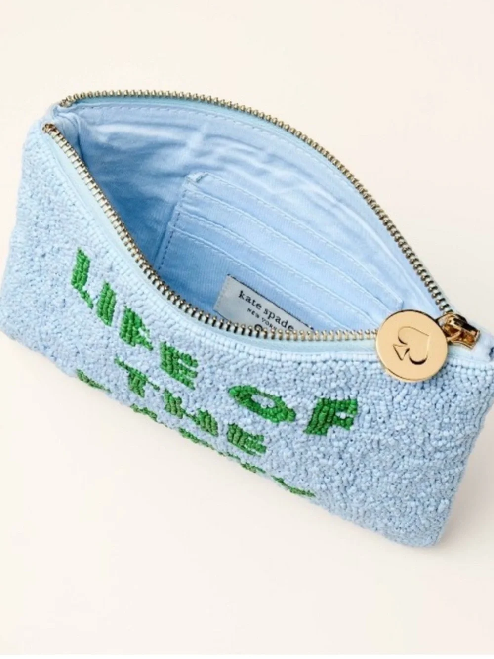 Kate Spade x Target Life of the Party Beaded Clutch NWT 🩵💚
